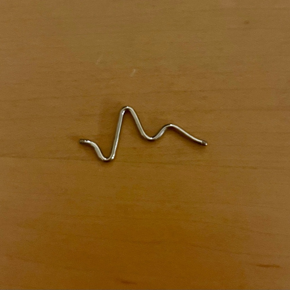 Industrial earring